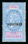 Stamp of Ireland » Revenues & Fiscals 1867-1985 Attractive, mixed, varied and interesting accumulation of revenues with Specimen ovpts, unused, used and used on documents, showing Admiralty Court, Chancery Court, Dog Licence, Petty Sessions, Records Ireland,