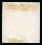 Stamp of Turks and Caicos Islands 1867 1d., 6d. and 1/- set of three Perkins Bacon die Proofs in black on India paper
