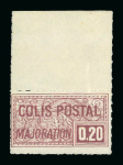 Stamp of France » Colis Postaux 1938, Colis postaux n°155 à 159 neufs ** et * dont