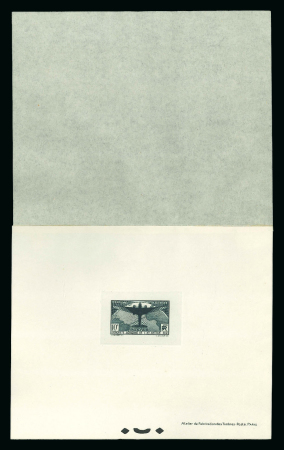 Stamp of France » Émissions à partir de 1900 1936, Atlantique 10f Y&T n°321, épreuve de luxe avec