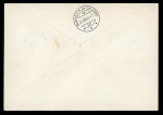 Stamp of Italy » Italy and Areas Collections and Lots 1944, two letters bearing Campione D'Italia 1944 0.05 fr-1 fr.