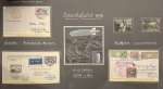 Stamp of Aerophilately » Zeppelins Zeppelin LZ 127, collection with over 460 covers, including several rarities in 3 large volumes