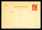 Stamp of France » Entiers Postaux 1903-1945, bel ensemble de onze entiers postaux neufs