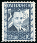 Stamp of Austria » Collections and Lots  1850-1952, auf Steckkarten sehr schöne Zusammenstellung