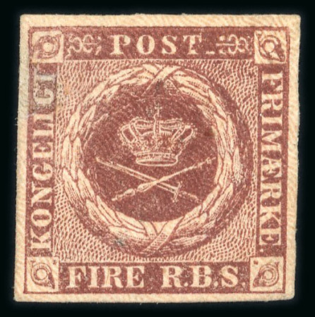 Stamp of Denmark » Collections 1854-1995, in a big stockbook nice and extensive mint and used collection