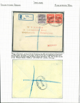 Stamp of Ireland » 1922-35 Overprint Collections 1922-66 Attractive group of 25 covers neatly mounted