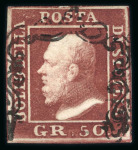 Stamp of Large Lots and Collections 1850-1886, collection of classic Europe in album, with very strong Italian States