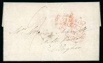 Stamp of Ireland » Pre-Stamp Postal History » Independant Post Office Period - 1784-1831 1820 (30.5) Folded entire from the Dublin Excise Office