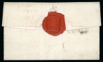 Stamp of Ireland » Pre-Stamp Postal History » Independant Post Office Period - 1784-1831 1820 (30.5) Folded entire from the Dublin Excise Office
