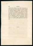 Stamp of Switzerland / Schweiz » Orts-Post und Poste Locale 1851, Poste Locale mit Kreuzeinfassung und Rayon I hellblau auf Drucksache
