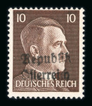 Stamp of Austria » Local Issues Austria Österreich 1945 Mondsee Lokalausgabe