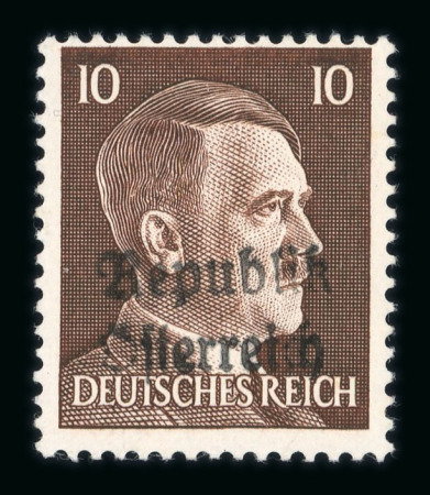 Stamp of Austria » Local Issues Austria Österreich 1945 Mondsee Lokalausgabe