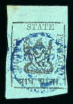 Stamp of Indian States » Duttia 1897-98  ½ anna, 1a, 2 and 4a unused