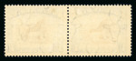 Stamp of South West Africa SWA 1926-27 pictorial 2d 3d 1s 10s 16.5mm ovpt mnh