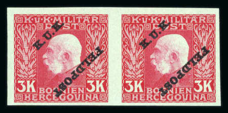 Stamp of Austria » Field Post - General Issues Austria Österreich Feldpost 1915