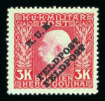 Stamp of Austria » Field Post - General Issues Austria Österreich Feldpost 1915