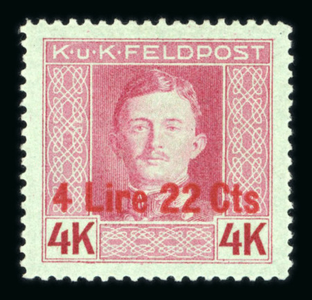 Stamp of Austria » Field Post Italy Austria ÖSTERREICH Feldpost Italien 1918