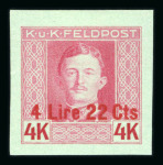 Stamp of Austria » Field Post Italy Austria Österreich Feldpost Italien 1918