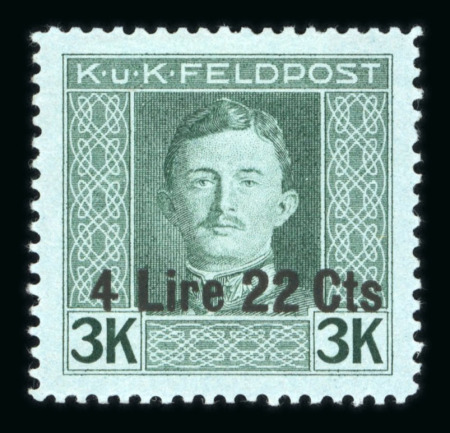 Stamp of Austria » Field Post Italy Austria Österreich Feldpost Italien 1918