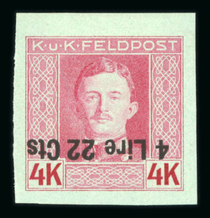 Stamp of Austria » Field Post Italy Austria Österreich Feldpost Italien 1918