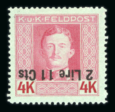 Stamp of Austria » Field Post Italy Austria Österreich Feldpost Italien 1918