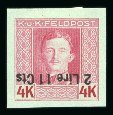 Stamp of Austria » Field Post Italy Austria Österreich Feldpost Italien 1918