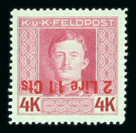 Stamp of Austria » Field Post Italy Austria Österreich Feldpost Italien 1918