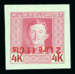 Stamp of Austria » Field Post Italy Austria Österreich Feldpost Italien 1918