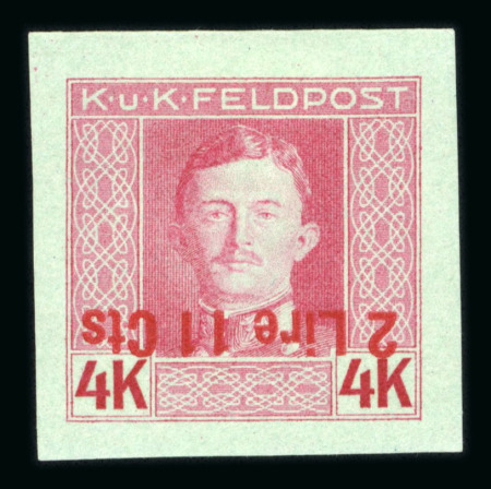 Stamp of Austria » Field Post Italy Austria Österreich Feldpost Italien 1918