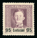 Stamp of Austria » Field Post Italy Austria ÖSTERREICH Feldpost Italien 1918