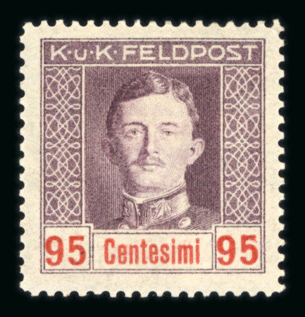 Stamp of Austria » Field Post Italy Austria Österreich Feldpost Italien 1918