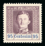Stamp of Austria » Field Post Italy Austria Österreich Feldpost Italien 1918