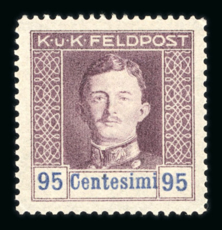 Stamp of Austria » Field Post Italy Austria Österreich Feldpost Italien 1918