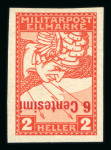 Stamp of Austria » Field Post Italy Austria Österreich Feldpost Italien 1918 Eilmarken