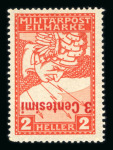 Stamp of Austria » Field Post Italy Austria Österreich Feldpost Italien 1918 Eilmarken