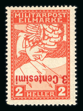 Stamp of Austria » Field Post Italy Austria Österreich Feldpost Italien 1918 Eilmarken