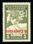 Stamp of Austria » Field Post Italy Austria Österreich Feldpost Italien 1918 Eilmarken
