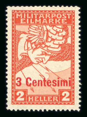 Stamp of Austria » Field Post Italy Austria Österreich Feldpost Italien 1918 Eilmarken