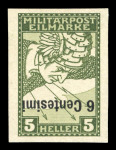 Stamp of Austria » Field Post Italy Feldpost Italien 1918