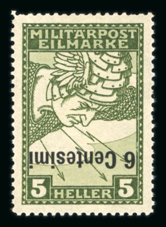Stamp of Austria » Field Post Italy Feldpost Italien 1918