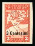 Stamp of Austria » Field Post Italy Feldpost Italien 1918