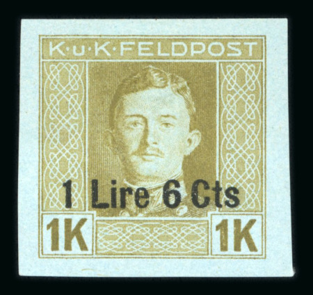 Stamp of Austria » Field Post Italy Austria Österreich Feldpost Italien 1918-19 NICHT VERAUSGABT