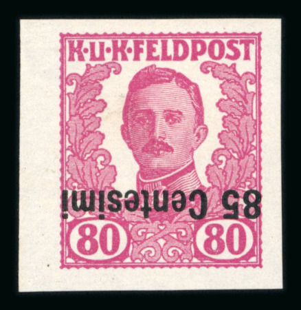 Stamp of Austria » Field Post Italy Austria Österreich Feldpost Italien 1918-19 NICHT VERAUSGABT
