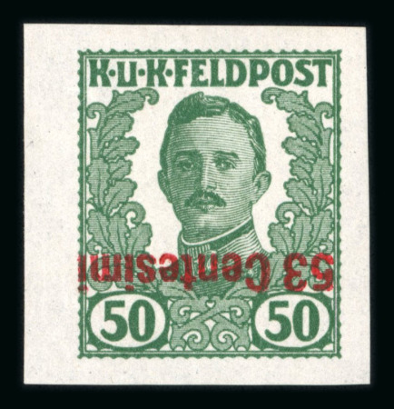 Stamp of Austria » Field Post Italy Austria Österreich Feldpost Italien 1918-19 NICHT VERAUSGABT