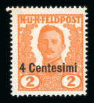 Stamp of Austria » Field Post Italy Austria Österreich Feldpost Italien 1918-19 NICHT VERAUSGABT