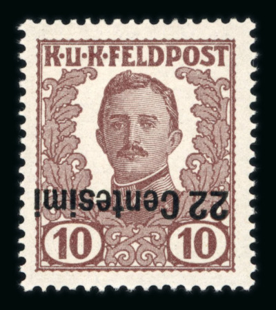 Stamp of Austria » Field Post Italy Austria Österreich Feldpost Italien 1918-19 NICHT VERAUSGABT