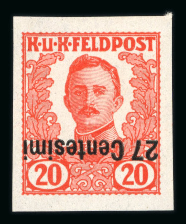 Stamp of Austria » Field Post Italy Austria Österreich Feldpost Italien 1918-19 NICHT VERAUSGABT