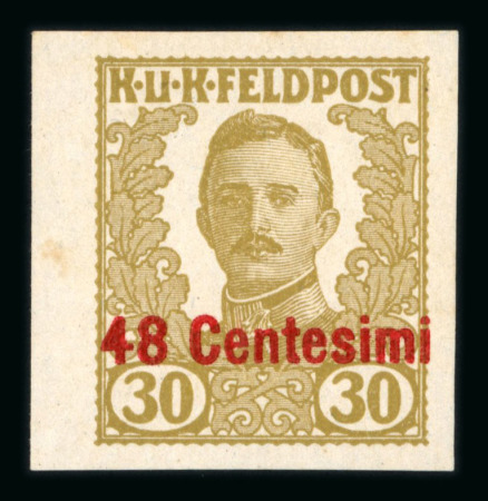Stamp of Austria » Field Post Italy Austria Österreich Feldpost Italien 1918-19 NICHT VERAUSGABT