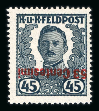 Stamp of Austria » Field Post Italy Austria Österreich Feldpost Italien 1918-19 NICHT VERAUSGABT
