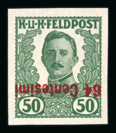 Stamp of Austria » Field Post Italy Austria Österreich Feldpost Italien 1918-19 NICHT VERAUSGABT